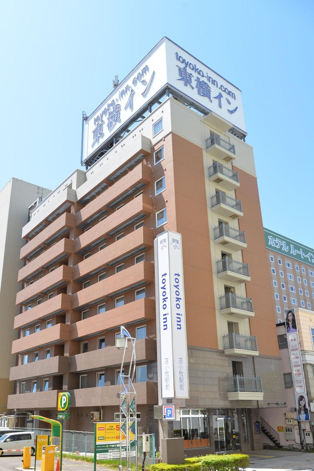 Toyoko Inn Hokkaido Tomakomai Ekimae Exterior foto